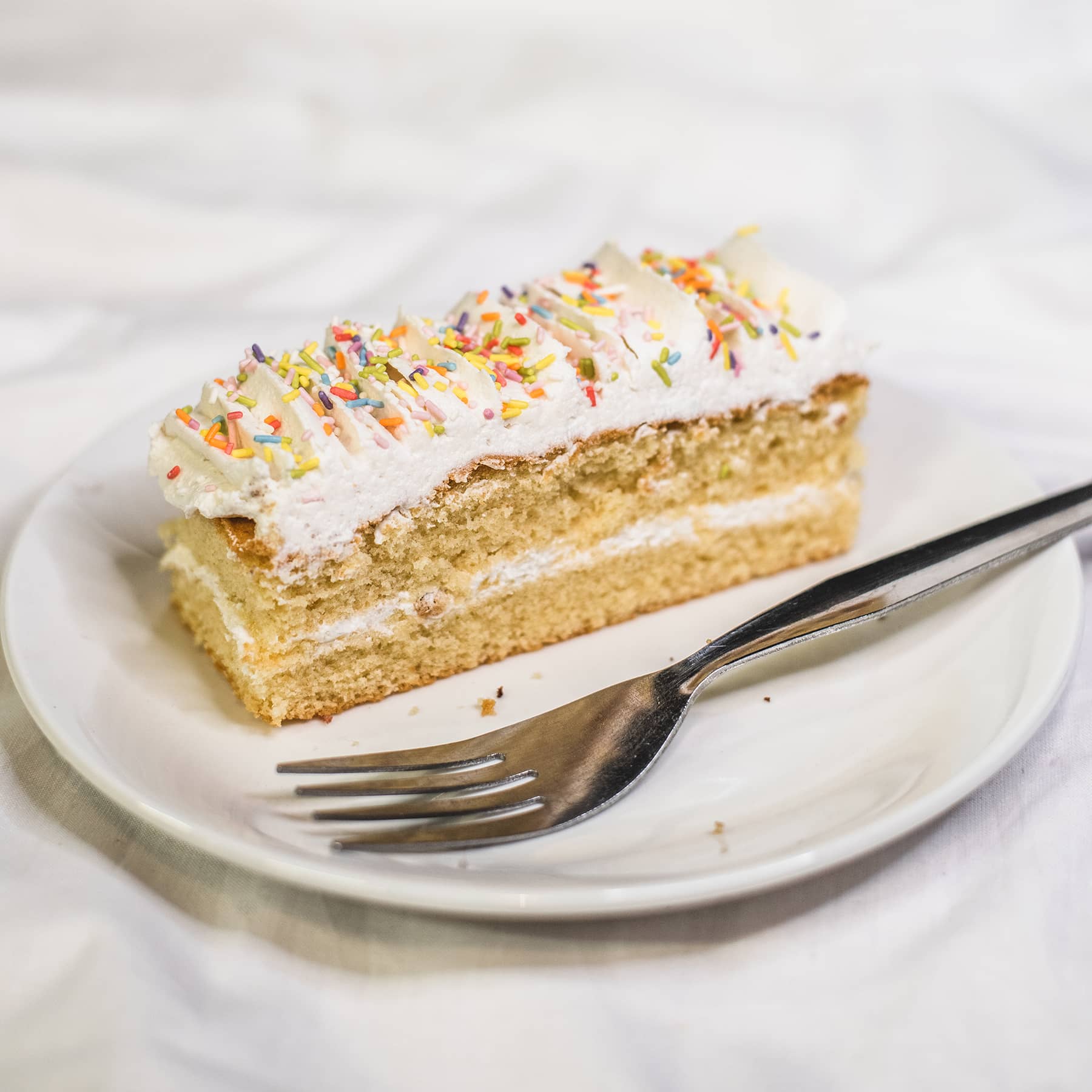 Buttercream Slices: Vanilla Buttercream Slices: Vanilla